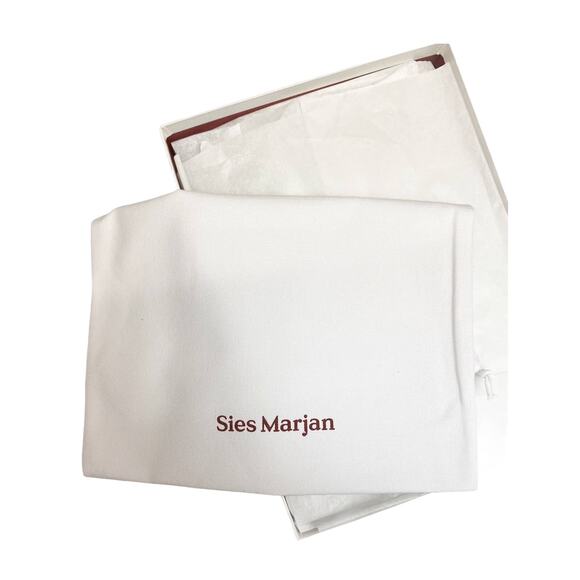 SIES MARJAN Heeled Mules Kaya Embossed Croco Mule Leather Italian Designer NIB - Picture 8 of 10